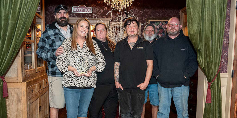 The Tini Martini Bar staff nights of lights third place winner